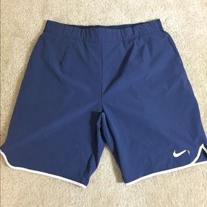 Nike Flex Gladiator 9" Tennis Short Navy - Medium